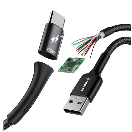 Interlink STARK 66W USB-C VOOC Flash Charge Cable — | Buy Online In Pakistan