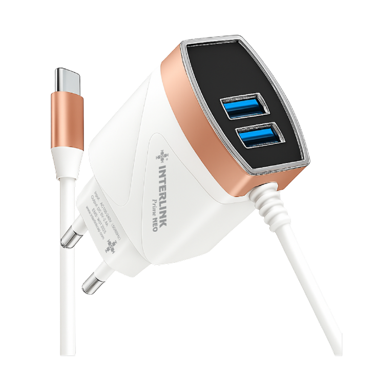 PRIME NEO Charger 2.4A – Fixed Type-C Cable | Works with iphone and  Android devices | Buy Online In Pakistan