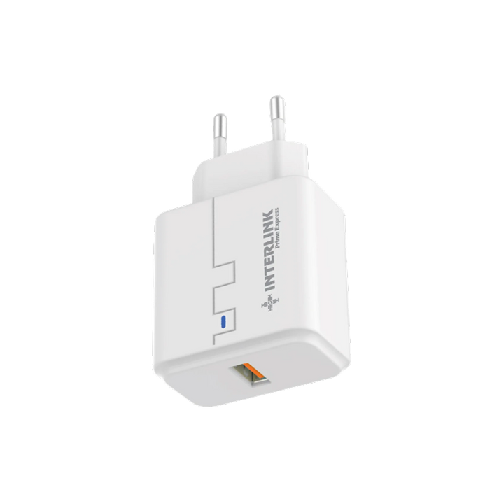 Interlink REVO 45W Fast Charger — Dual USB-C & USB-A | Buy Online Pakistan