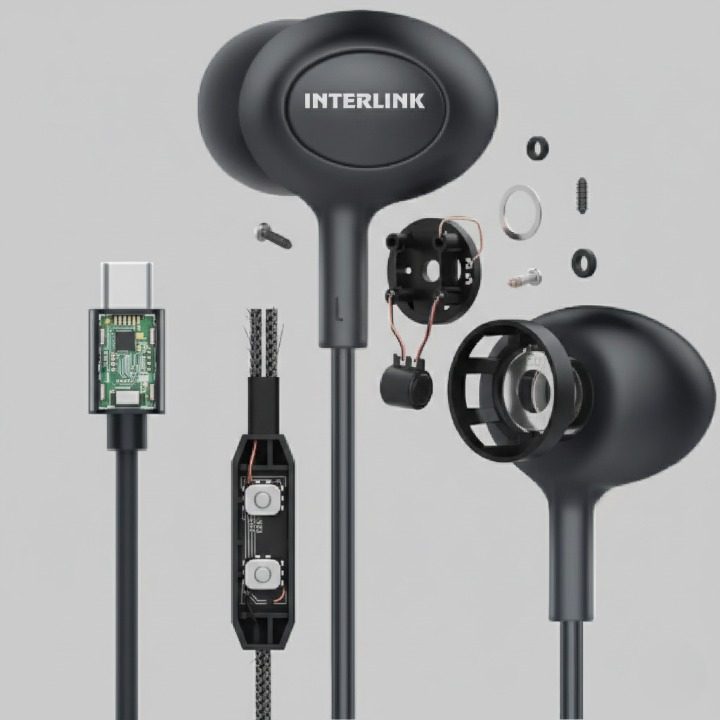 VIBE Type-C Handsfree – HD Sound & Built-in Mic | Buy Online In Pakistan