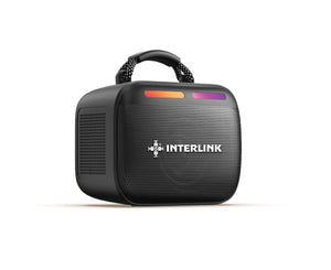 Interlink VOXEN 10W Portable Wireless Bluetooth Speaker with RGB Lighting and Compact Design