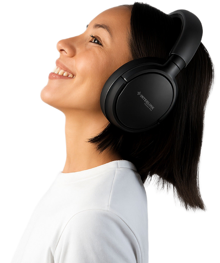 Interlink Vision Pro ANC Headphones — 30H Playtime | Buy in Pakistan