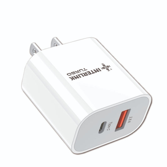 Turbo 22.5W Fast Adopter| Dual Port USB + Type-C