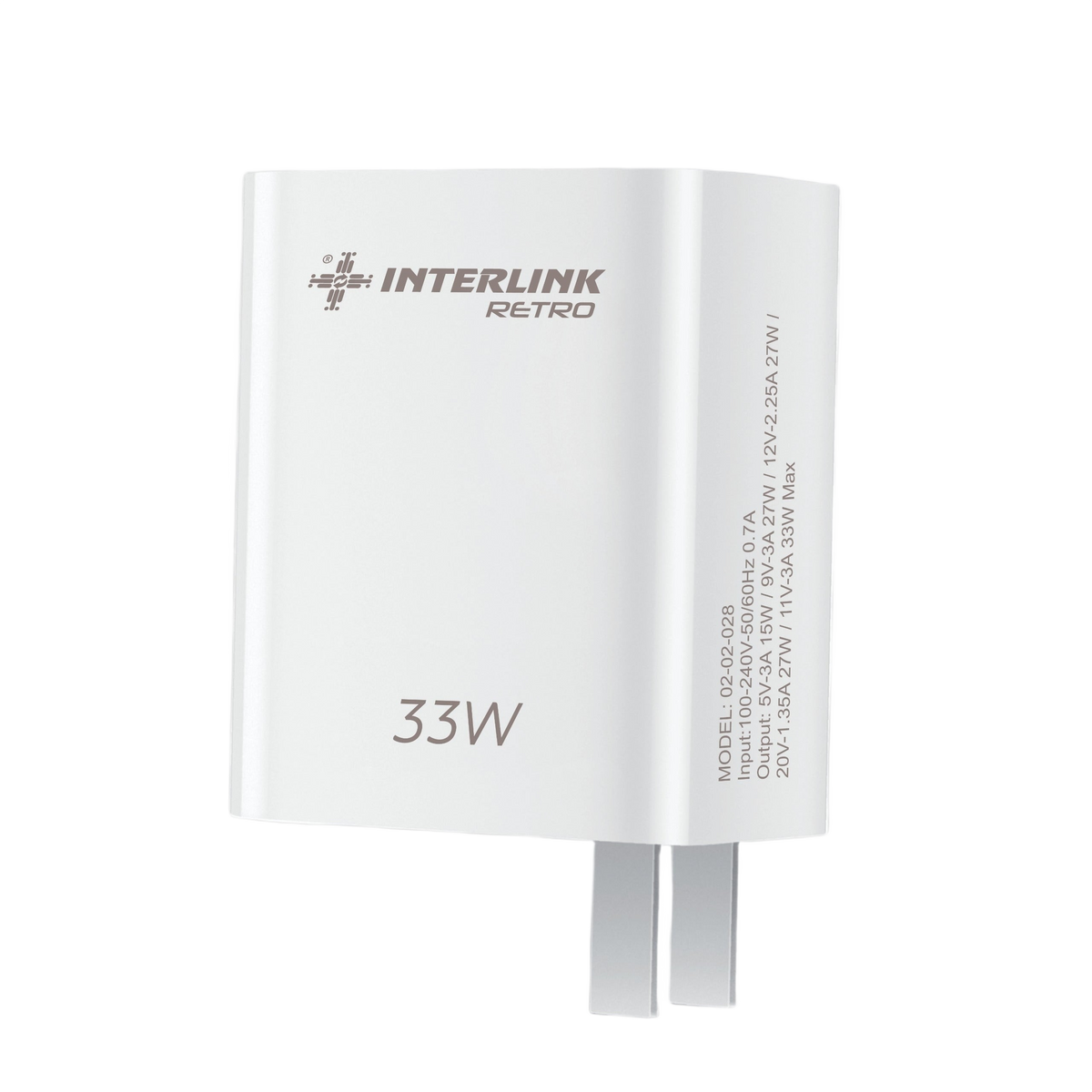 Retro 33W Fast Charger | QC 3.0 Quick charger for All Smartphones Buy Fast Charger in Pakistan