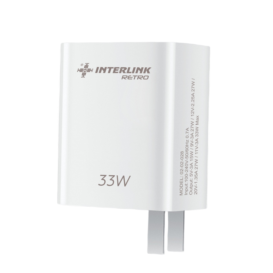 Retro 33W Fast Charger | QC 3.0 Quick charger for All Smartphones Buy Fast Charger in Pakistan