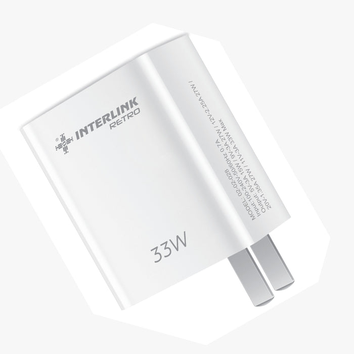 Retro 33W Fast Charger | QC 3.0 Quick charger for All Smartphones Buy Fast Charger in Pakistan