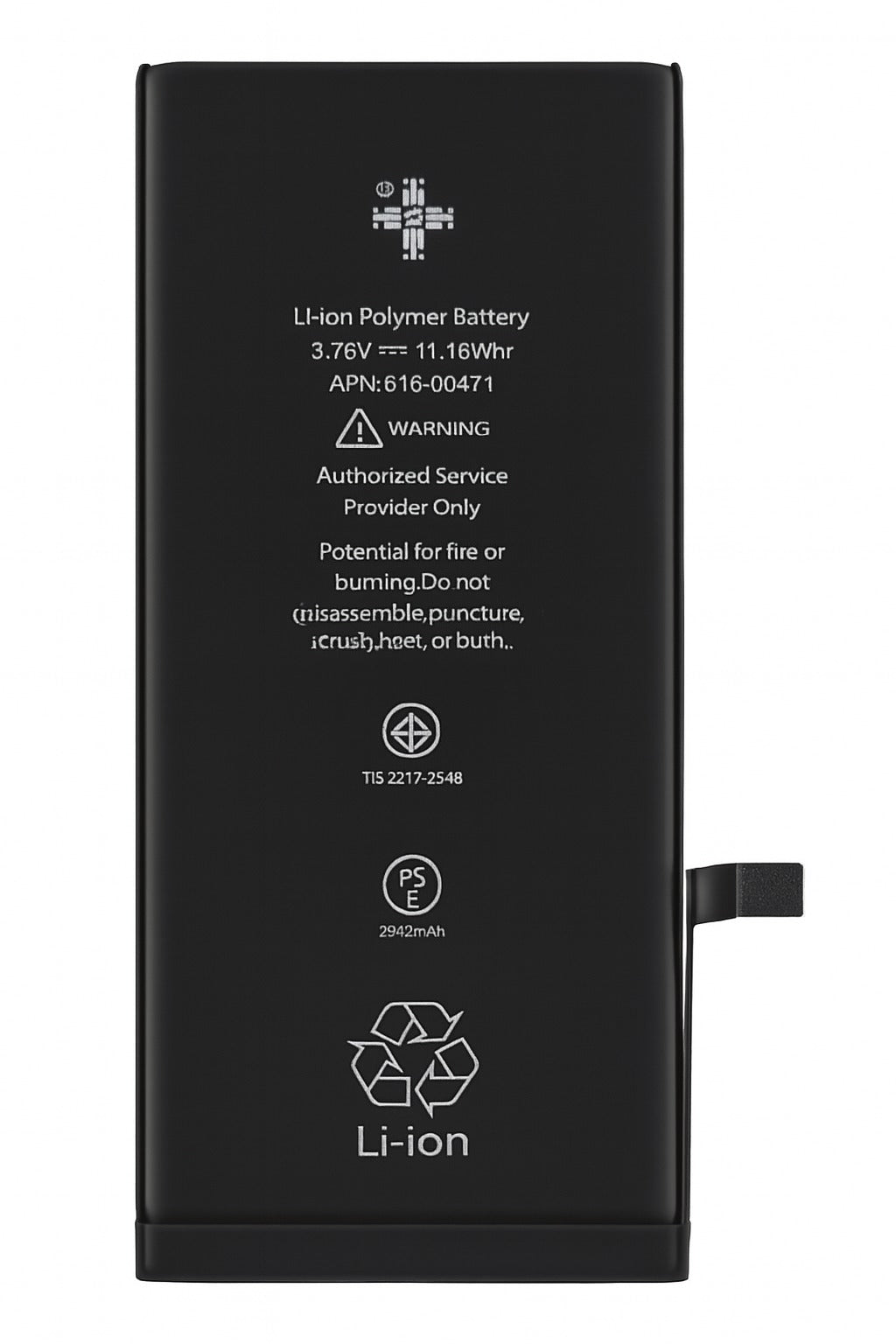 iPhone XR Battery Apple-Standard 2942 mAh Performance Cell