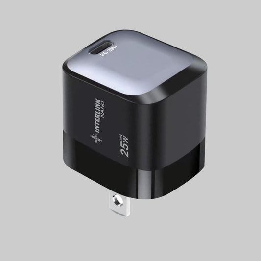 NANO 25W PD GaN Fast  Adopter – Pocket-Sized Type-C Adapter | Super Fast Charging