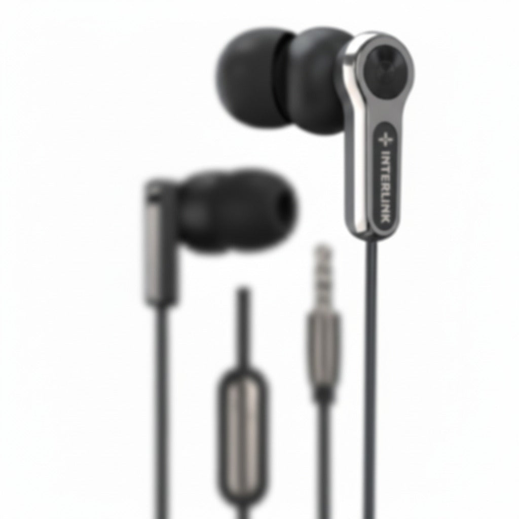 Interlink Trek Handsfree — Hi-Fi Sound HD Mic Wired Earphones Pakistan | Buy Online In Pakistan