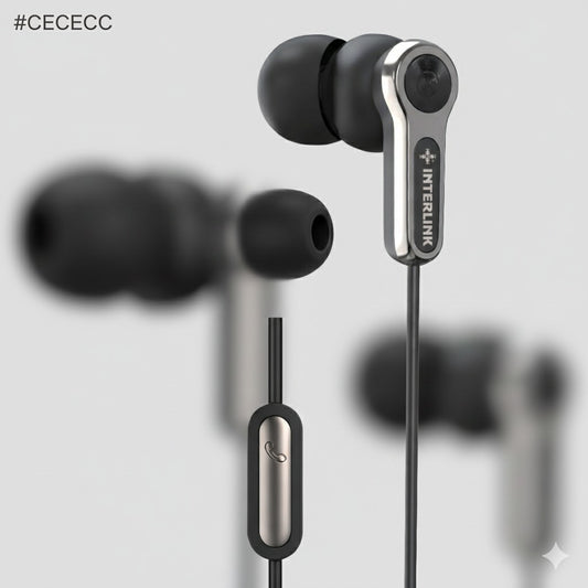 Trek Handsfree-Clear Wired Calls, Hi-fi Sound, Premium Design with HD Mic