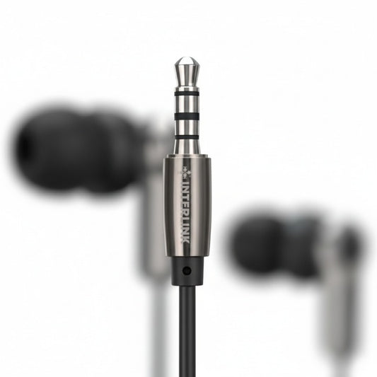 Trek Handsfree-Clear Wired Calls, Hi-fi Sound, Premium Design with HD Mic