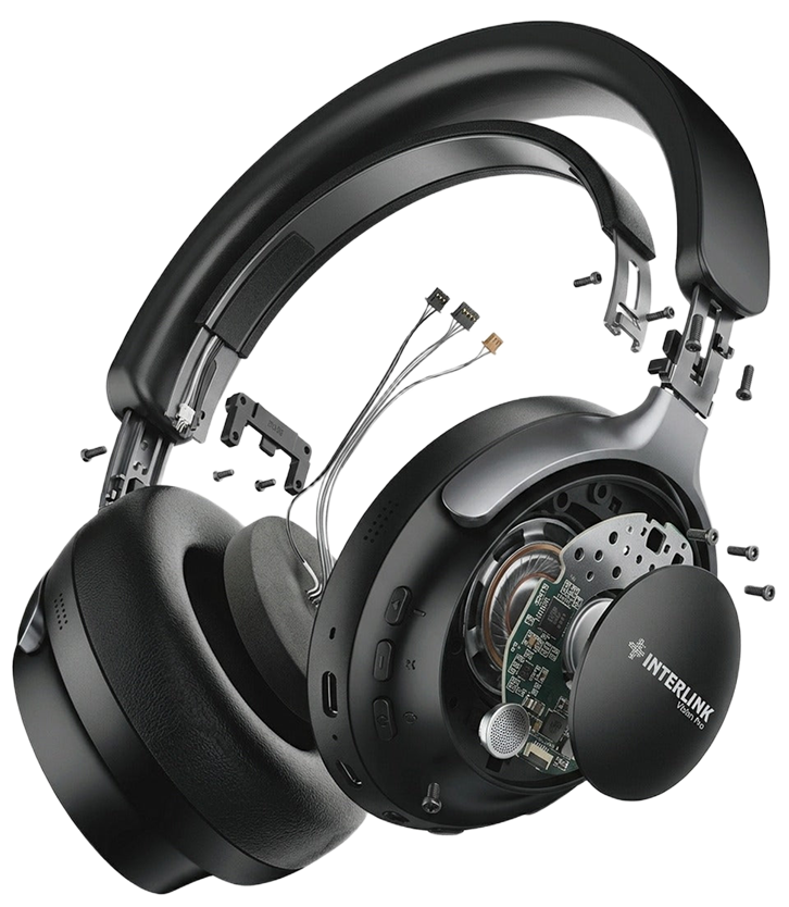 Interlink Vision Pro ANC Headphones — 30H Playtime | Buy in Pakistan