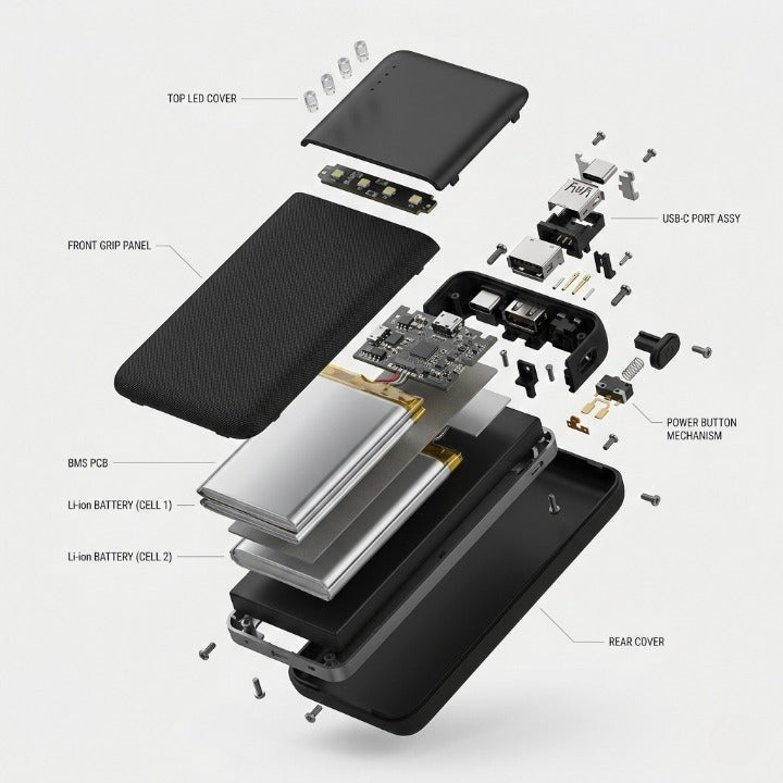 ECO PowerBank 10000mAh – Compact, Efficient & Fast Charging Power Solution