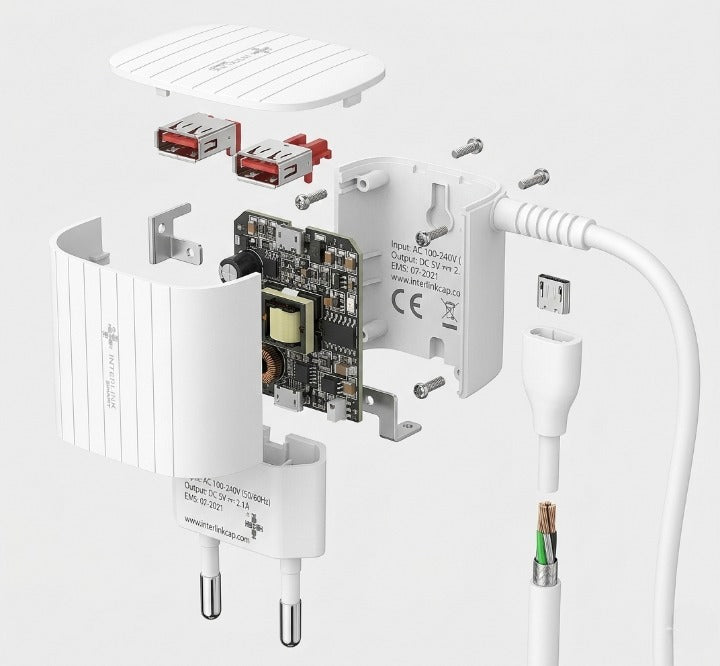 SMART CHARGER 2.1A – Economical Fast USB Wall Charger