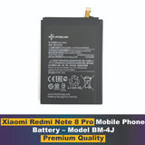 Xiaomi Redmi Note 8 Pro Battery BM4J Original 4500mAh Replacement Pakistan