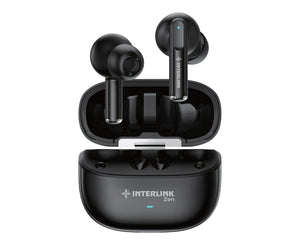 interlink Zen Wireless Earbuds with Type-C Charging and Modern Design