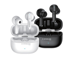 interlink Zen Wireless Earbuds with Type-C Charging and Modern Design