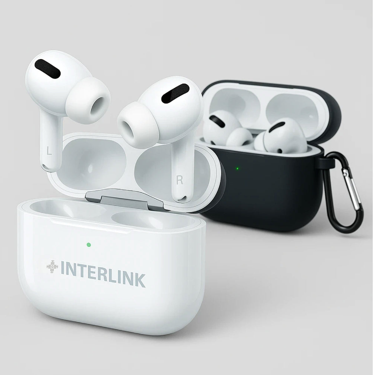 Interlink AirPods Pro 1st Generation delivers true wireless stereo audio with noise cancelling technology and long battery life — offering Pakistani audio enthusiasts a premium TWS earbud experience at Rs. 3,800 with free home delivery