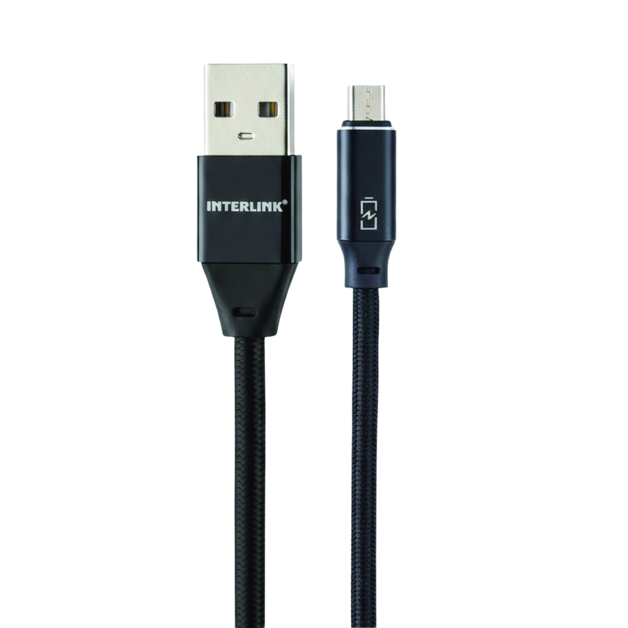 Interlink A Plus 2.4A Micro USB Fast Charging Cable — Pakistan