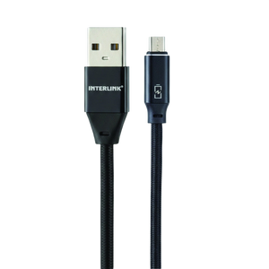 Interlink A Plus 2.4A Micro USB Fast Charging Cable — Pakistan