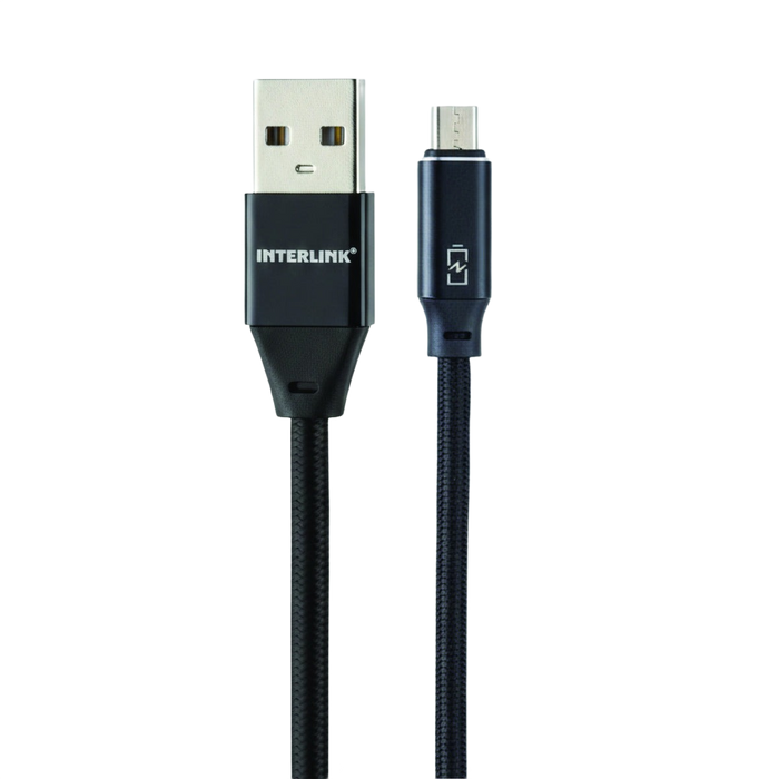 Interlink A Plus 2.4A Micro USB Fast Charging Cable — Pakistan