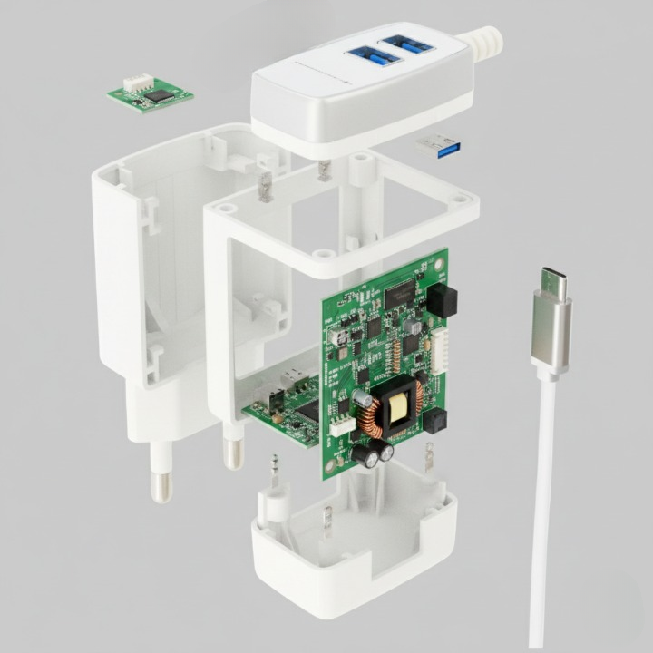 GRACE LED CHARGER 2.4A – Fast & Smart Dual USB Wall Charger