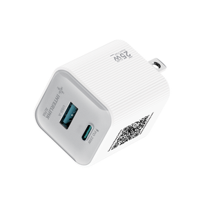 Interlink Alpha 25W GaN PD Fast Charging Adapter with USB-C & USB-A Ports