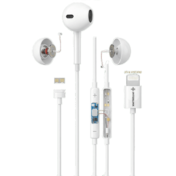 ELITE iPhone Pro Handsfree – Premium Design with HD Mic & Lightning Plug for iPhone Users| Buy Online In Pakistan