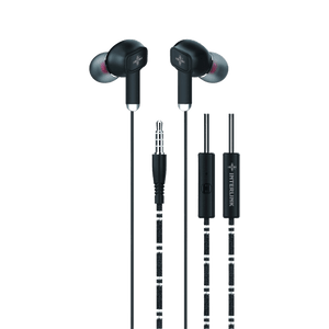 Interlink Vital Handsfree, a high-performance wired earphone designed for users who demand clear sound, strong bass, and crystal-clear calling quality.
