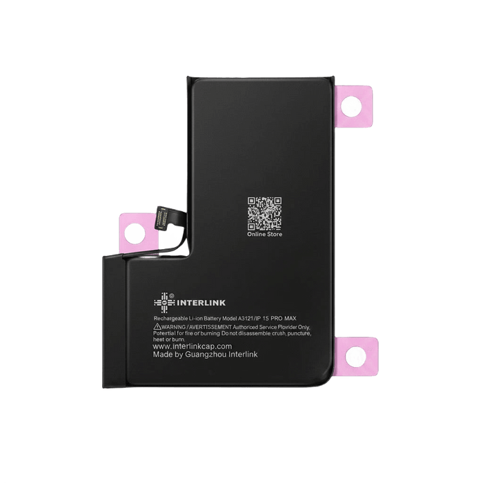 Interlink iPhone 15 Pro Max Battery — Buy Online in Pakistan
