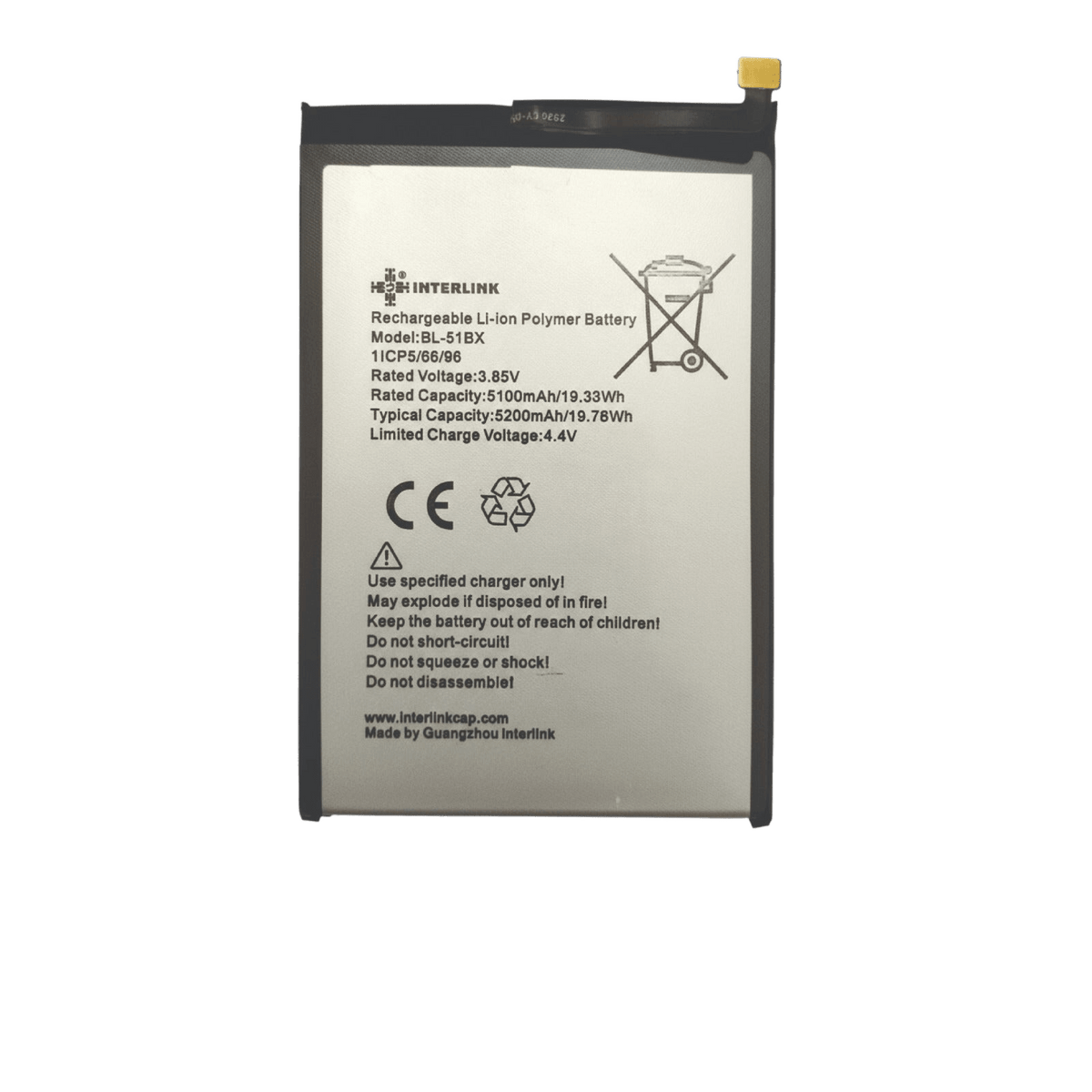Infinix Hot 10 X692 Battery BL-51BX Original 5000mAh Replacement Pakistan