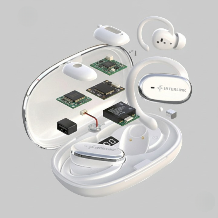 Sports AirPods Wireless Earbuds – 7-12H Playtime, BT 5.3, Touch Control, Type-C Charging