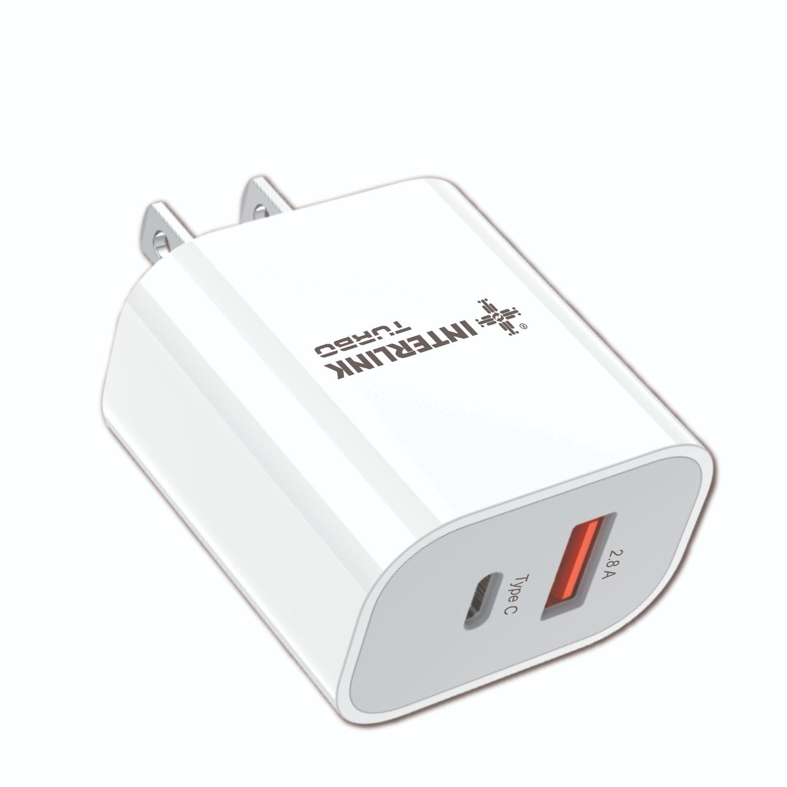 Interlink Turbo 22.5W Dual Port Fast Adapter — Buy Pakistan